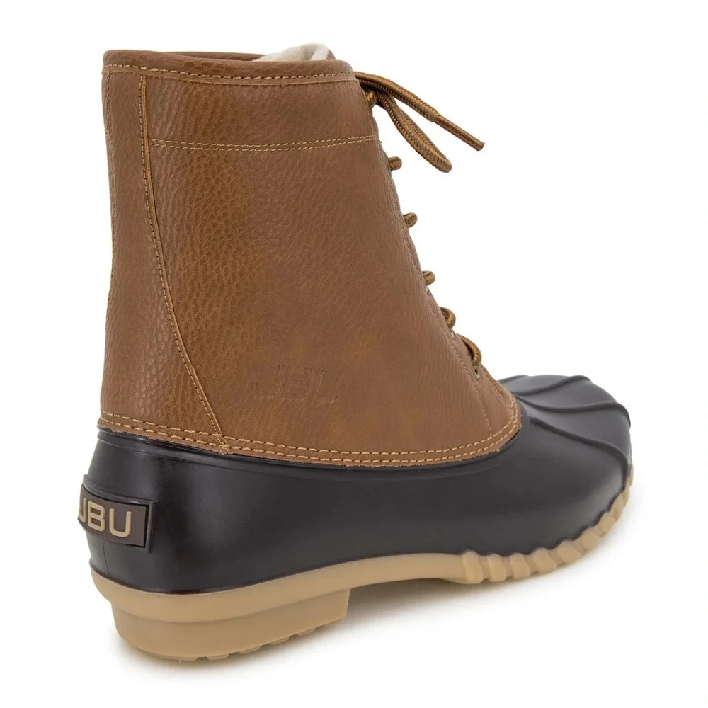 JBU Men's Maine Waterproof Ankle-Length Rain Boots | Size: 9M ~ NWB